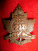 217th Battalion (Moosomin, SK.) Cap Badge 